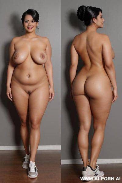 Naked woman in sneakers - ai-porn.ai on pornsimulated.com