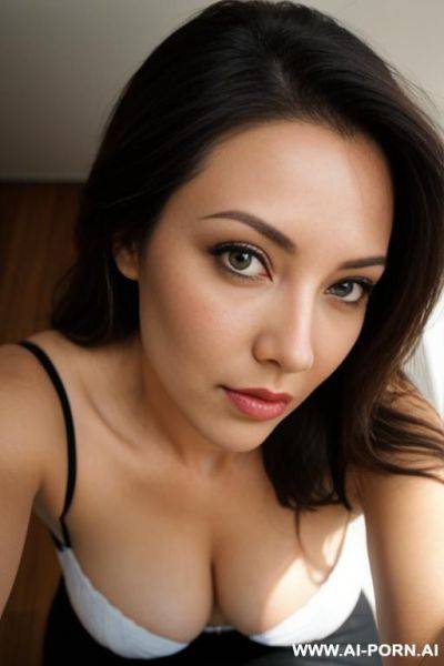 Female pov looking down. camera from the perspective of her eyes - ai-porn.ai on pornsimulated.com
