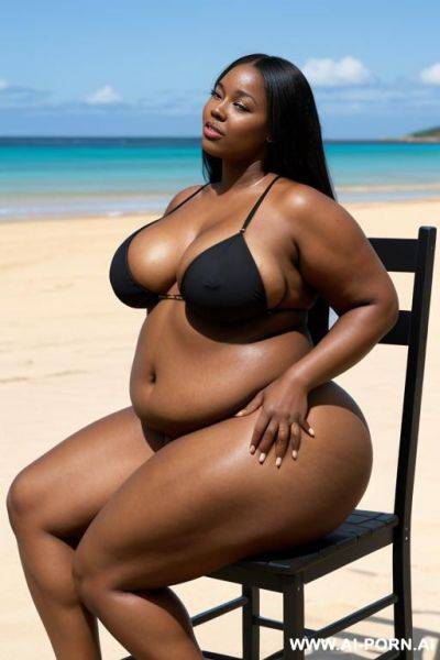 Black woman kiss black mother and touching ass.black woman have natural ass and natural boos.black mother have large ass and big boos. - ai-porn.ai on pornsimulated.com