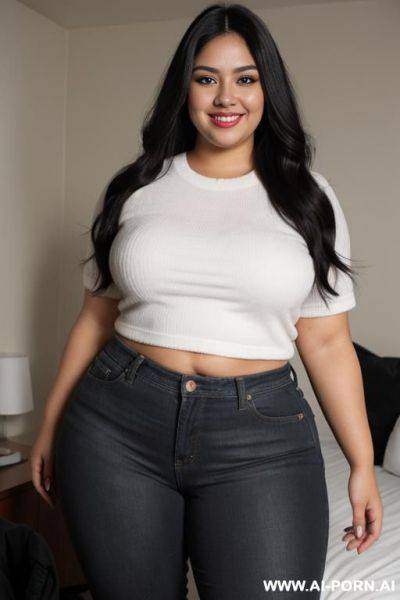 Masterpiece, mexican, supermodel, pear shaped, massive hips, big thighs - ai-porn.ai - Mexico on pornsimulated.com