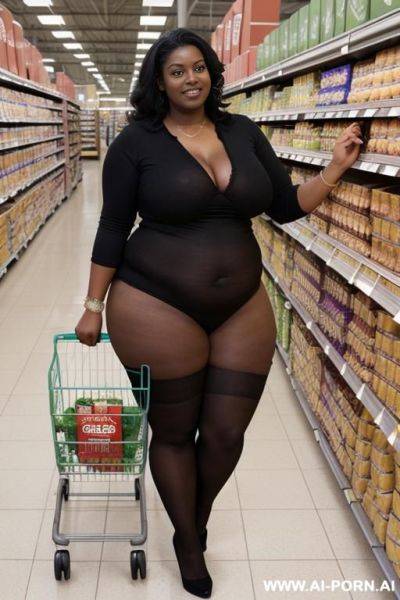 (suburban mom) (grocery shopping) - ai-porn.ai on pornsimulated.com