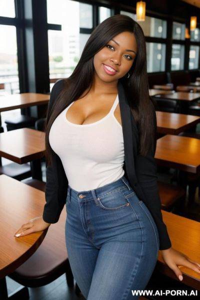 Chubby, tongue out, eyes rolling, darker skin, missionary, i0 y3ar 0ld - ai-porn.ai on pornsimulated.com