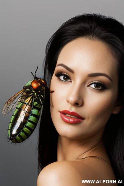 Giant fly larva - ai-porn.ai on pornsimulated.com