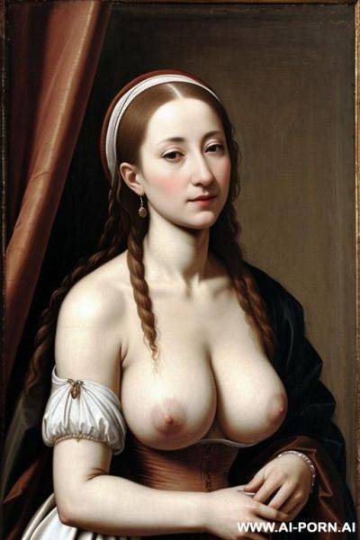 Nude, old women, saggy tits, renaissance art - ai-porn.ai on pornsimulated.com