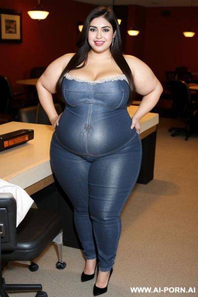 Rotund figure, huge wide body, mexican, masterpiece supermodel, huge nose, chicana, chola, hot, pear shaped, wide hips - ai-porn.ai - Mexico on pornsimulated.com