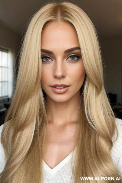 Long blonde hair, natural blonde hair - ai-porn.ai on pornsimulated.com