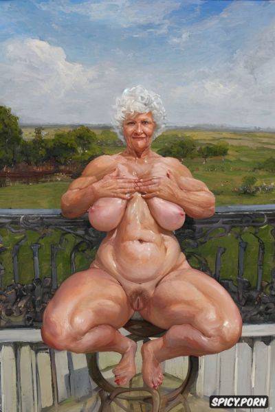 Gigantic gaped butthole, fully nude, thick white ssbbw granny - spicy.porn on pornsimulated.com