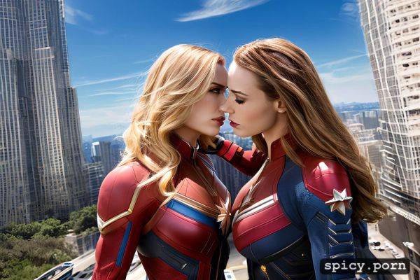 Black widow scarlet and captain marvel brie, clothed, realistic - spicy.porn on pornsimulated.com