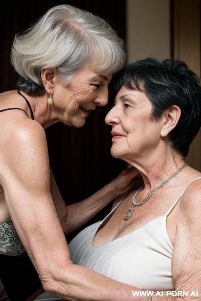 Old woman lesbian with woman lesbian - ai-porn.ai on pornsimulated.com