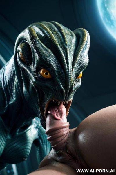 (close up) (extraterrestrial creature) (monster) (spaceship) (sex (human male)) - ai-porn.ai on pornsimulated.com