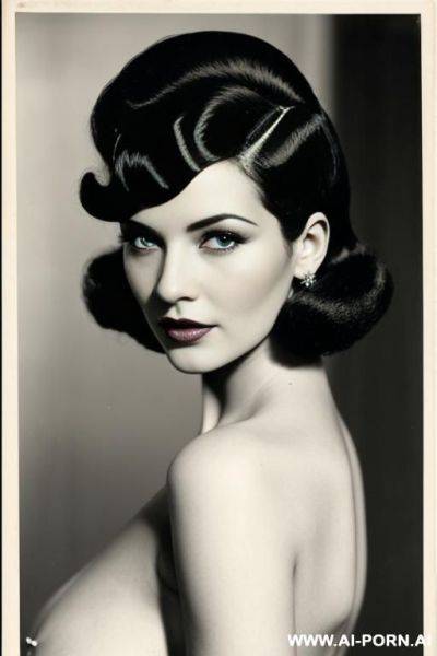 Twenties of the twentieth century outfit, topless, twenties of the twentieth century hairstyle - ai-porn.ai on pornsimulated.com