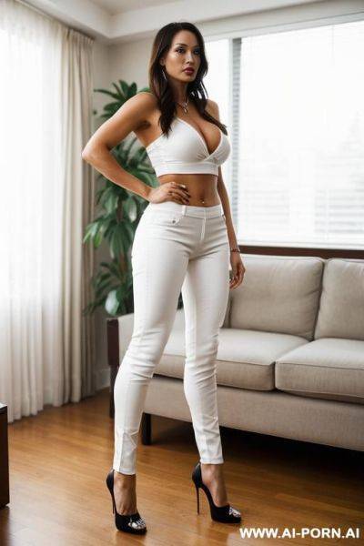 (tight white pants) - ai-porn.ai on pornsimulated.com