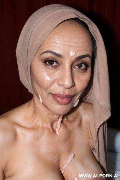 Hijabi old mommy, naked, proud mommy - ai-porn.ai on pornsimulated.com