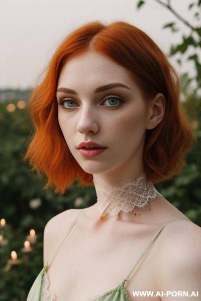 (lace choker) (emo) (pale skin) - ai-porn.ai on pornsimulated.com