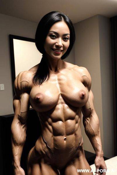Extremely muscular bodybuilder, extreme abs, biceps, traps, delts, lats, largest lean muscles ever, sexiest lean muscles, nude, pumped muscles, biggest gigantic sinewy steroid muscles, extreme muscle definition, muscle fetish - ai-porn.ai on pornsimulated.com