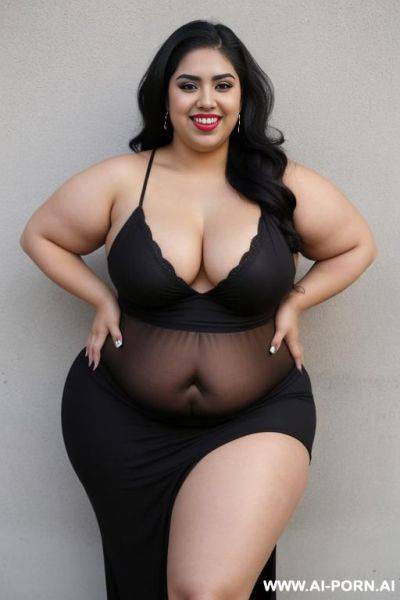 Mexican, chola, rap woman, big hips, extra thicc, gordita - ai-porn.ai - Mexico on pornsimulated.com