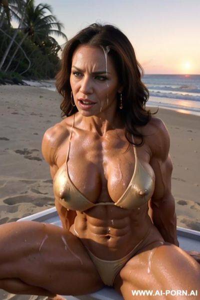 No tissue on the neck, no white on face - ai-porn.ai on pornsimulated.com