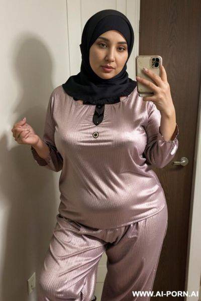 Hijab selfie - ai-porn.ai on pornsimulated.com