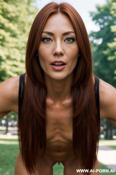 Full leigh body, long legs show, realistic face, fuck himself finger, touch detailed pussy, suck dick - ai-porn.ai on pornsimulated.com