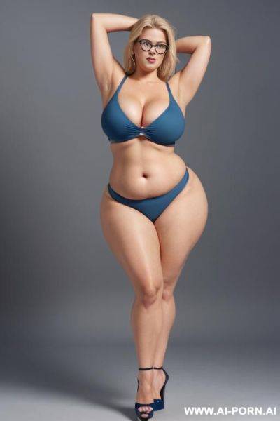 (((full body view))) (((arms up))) (((high heels))) - ai-porn.ai on pornsimulated.com