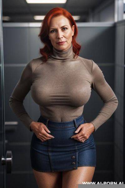 (mature dutch milf) (0 years old) denim - ai-porn.ai - Netherlands on pornsimulated.com