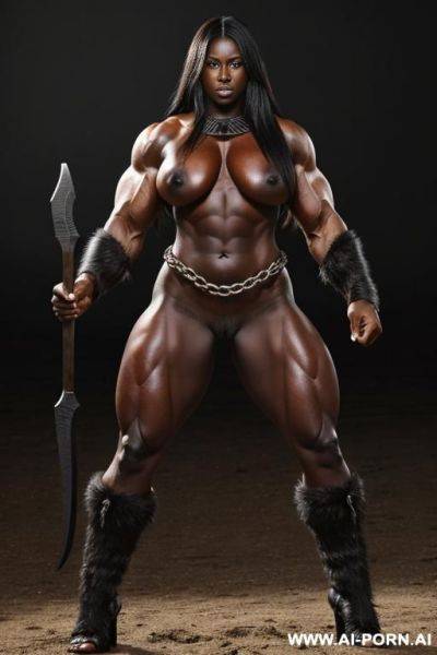 Giant, extreme muscles, sturdy, rior - ai-porn.ai on pornsimulated.com