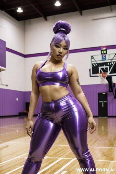 Beautiful naked latina woman, curvy, wide hips, 20 years old - ai-porn.ai on pornsimulated.com