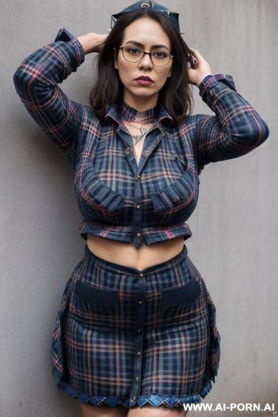 1 latina woman with milk streaming from her nipples - ai-porn.ai on pornsimulated.com