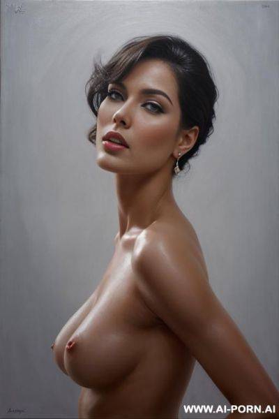 Hyperrealistic erotic painting: miss world winner. - ai-porn.ai on pornsimulated.com