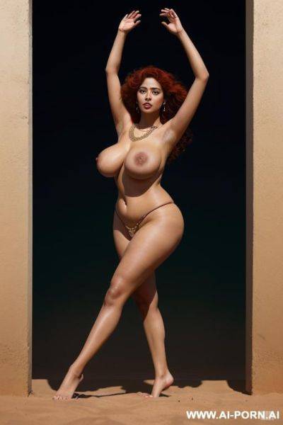 Sexbot, walking thru the airport naked. - ai-porn.ai on pornsimulated.com