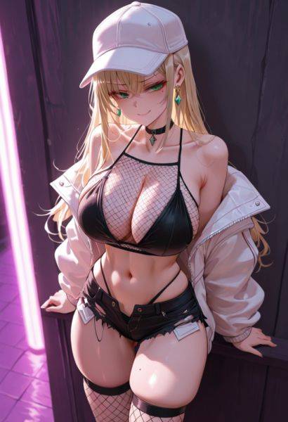 Fishnets and crazy eyes, drive me crazy all the time - xgroovy.com on pornsimulated.com