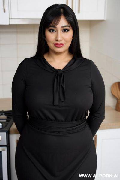 Arab, chubby, kitchen, head scarf bigg ass bigg tiits bigger and show titts - ai-porn.ai on pornsimulated.com