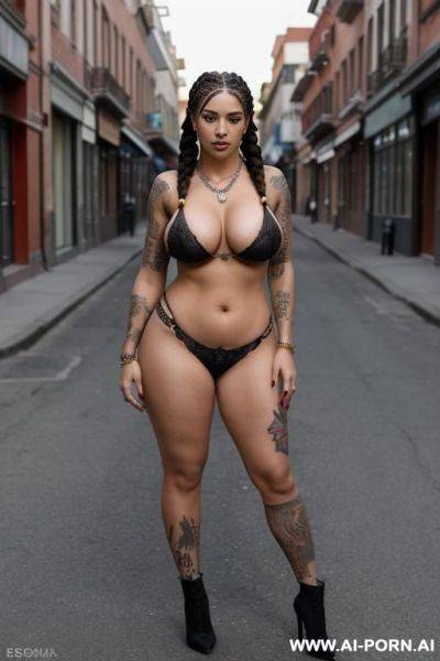 (full body view), (tattoos) - ai-porn.ai on pornsimulated.com