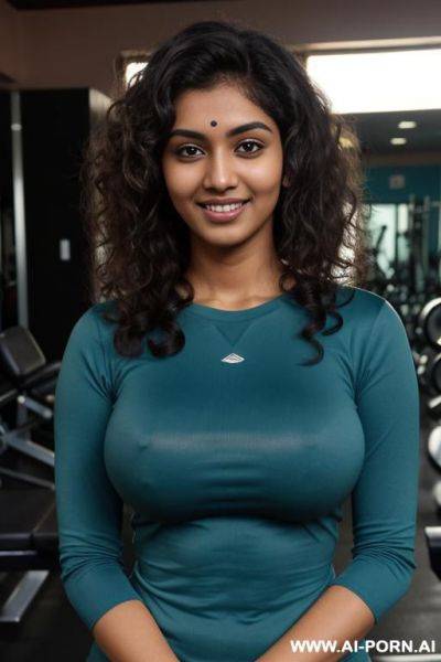 ((crew neck shirt)), crew neck long sleeve teal shirt, photorealistic, indian ((perky breasts)), ((busty)), (perfect boobs), dark complexion, (ultra detailed photo), (hyper realistic photo) - ai-porn.ai - India on pornsimulated.com