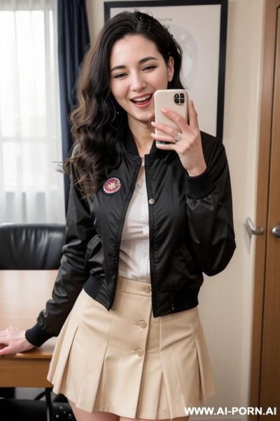 Woman receiving cum shot while on the phone - ai-porn.ai on pornsimulated.com