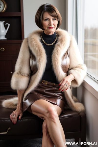 Fur coat - ai-porn.ai on pornsimulated.com