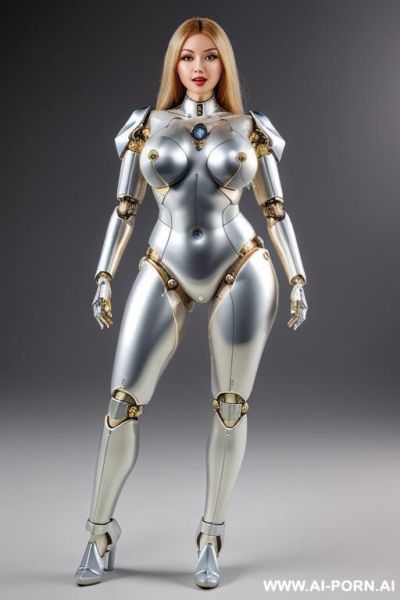((wonderful ultra realistic robotic very beautiful hd quality to very detailed image to complete very robotic sex-doll body, beautiful cyborg mecha trasformers male )),(( artificial big boobs))(( total - ai-porn.ai on pornsimulated.com