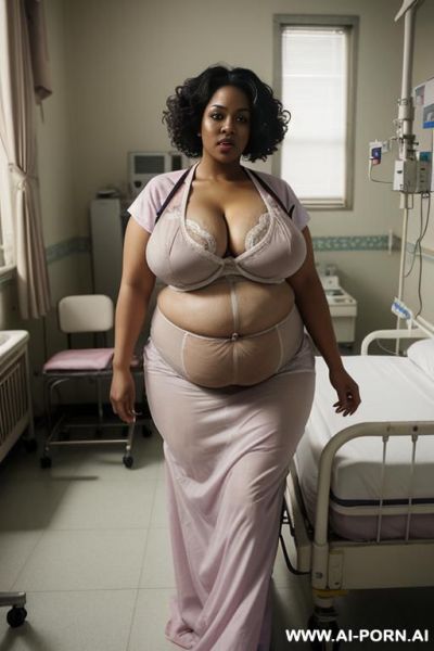 Massive saggy boobs; wide hips; thick thights - ai-porn.ai on pornsimulated.com