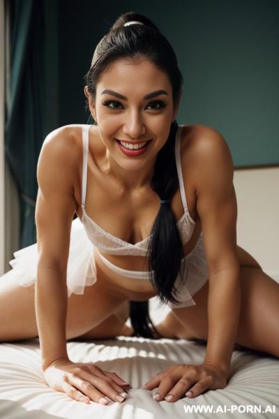 Shemale, with a great penis, have sex relation with a men in a room of the pen house, while the man suck other penis shemale - ai-porn.ai on pornsimulated.com