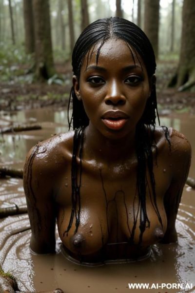 Completely naked with dick in mouth - ai-porn.ai on pornsimulated.com