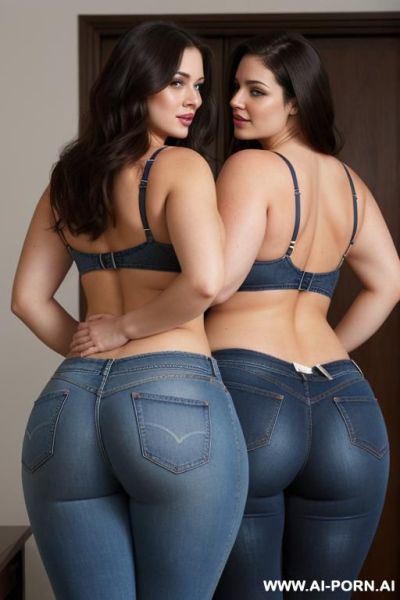 Two twin sisters touch ass - ai-porn.ai on pornsimulated.com