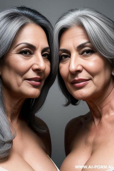 Two bitches gilf and milf, mother and woman-in-law lesbian taboo, desi - ai-porn.ai on pornsimulated.com