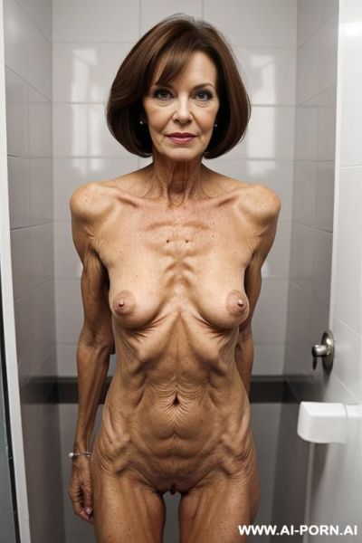Superhot superskinny, extreme beautiful, mature, slutty bitch, hairy pussy, nudist, - ai-porn.ai on pornsimulated.com