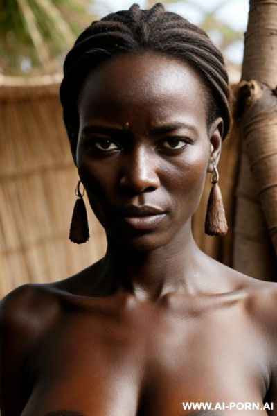 Naked large breasted african tribal woman - ai-porn.ai on pornsimulated.com