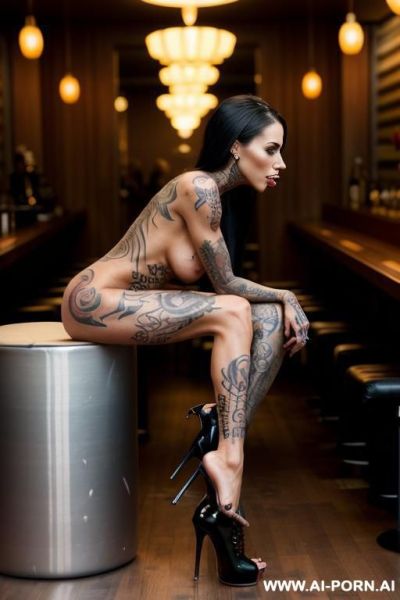 Veri long hair. tattoos - ai-porn.ai on pornsimulated.com