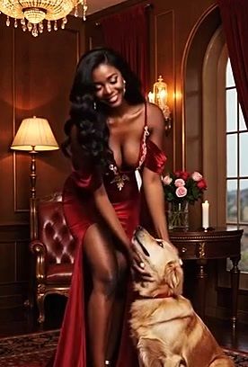 Busty Ebony Goddess Alone - AI - bigpornai.com on pornsimulated.com