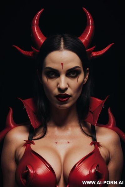 Evil seductive look - ai-porn.ai on pornsimulated.com