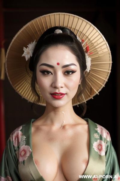 Ultra realistic, totally naked, very attractive, beautiful face, expressive eyes, big full lips, full thick voluminous hair, - ai-porn.ai on pornsimulated.com