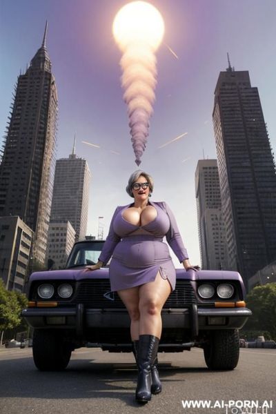 Milf, sexy face, tall bbw granny, oval tits, teapered waist, wide hips, heavy sexy makeup, hourglass figure. sexy tight short skirts flowing silky top. - ai-porn.ai on pornsimulated.com