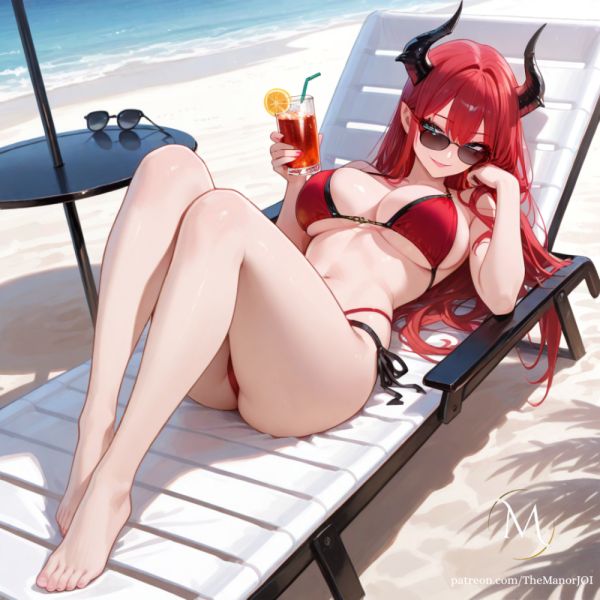 Would you give up your freedom to be Lucille's personal sunscreen applier?~ - xgroovy.com on pornsimulated.com
